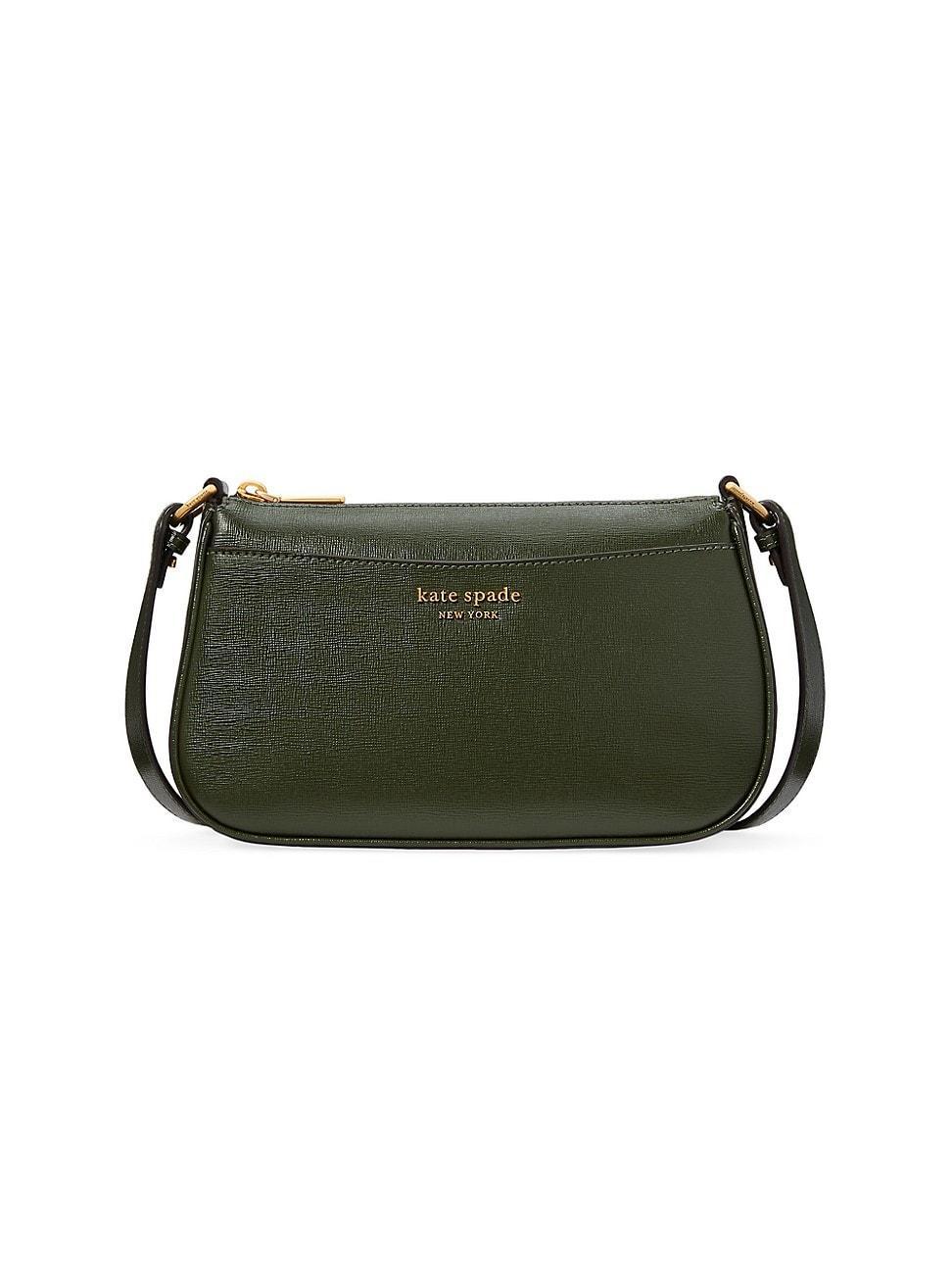 kate spade new york small bleecker saffiano leather crossbody bag Product Image