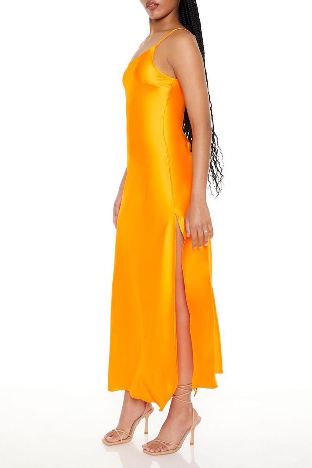 One-Shoulder Slit Maxi Dress | Forever 21 Product Image