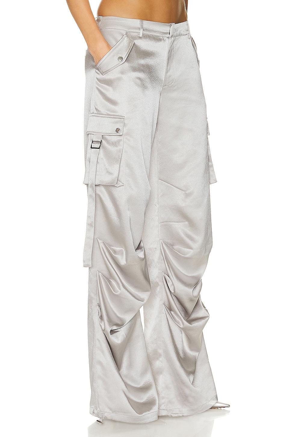 Ser.o.ya Lai Satin Cargo Pants Product Image