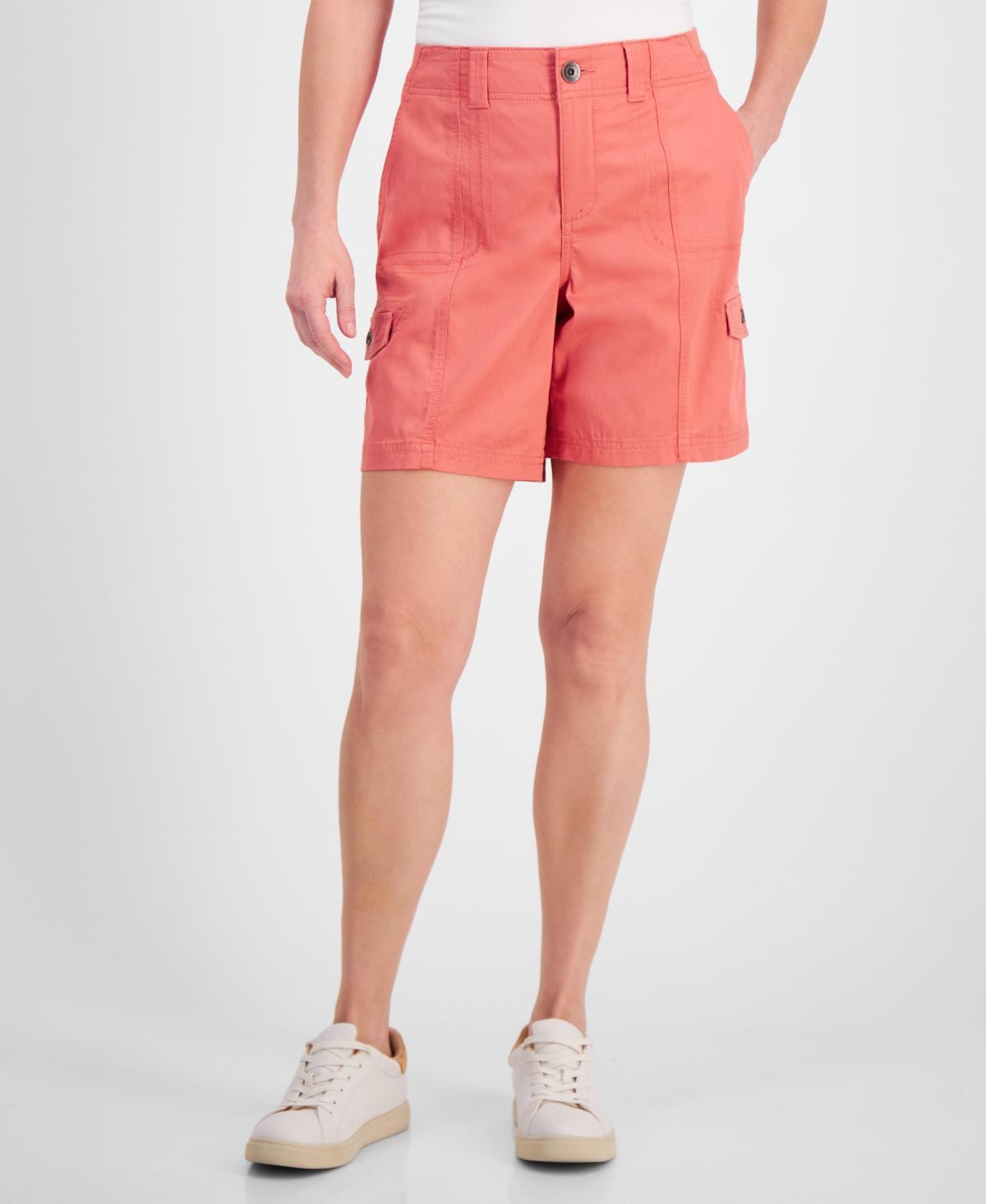 Style & Co Womens Comfort-Waist Cargo Shorts, Created for Macys Product Image