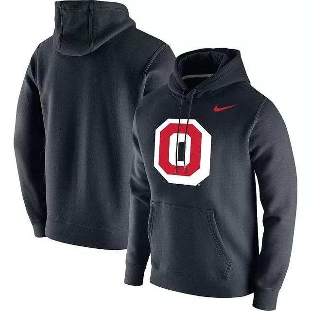 Mens Nike Ohio State Buckeyes Vintage School Logo Pullover Hoodie Product Image