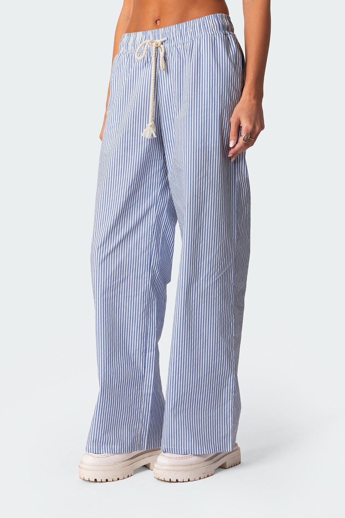 Pinstripe Pants Product Image