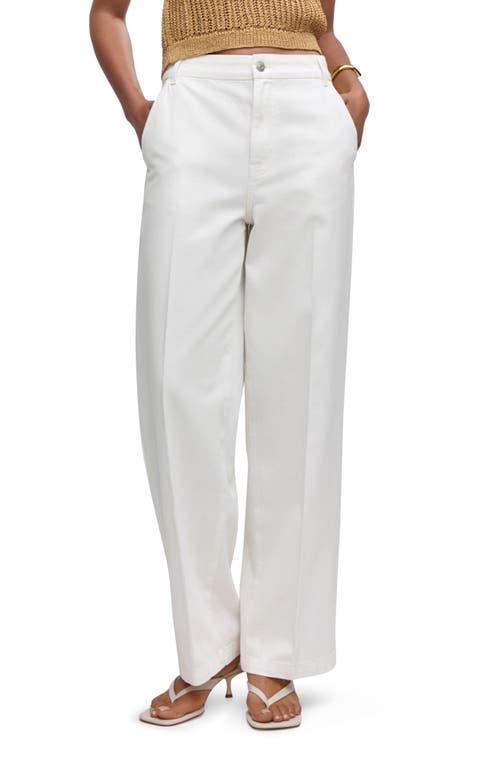 MANGO Low Rise Wide Leg Trouser Jeans Product Image