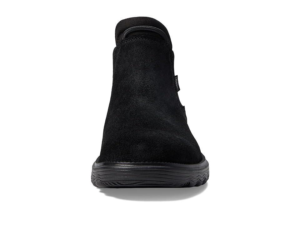 Hey Dude Branson Suede Boot Black) Women's Shoes Product Image