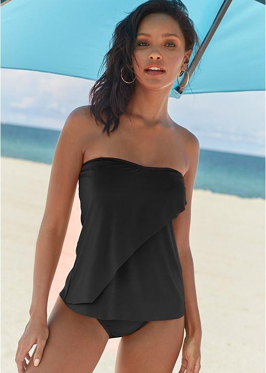 Classic Bandeau Tankini Top Product Image