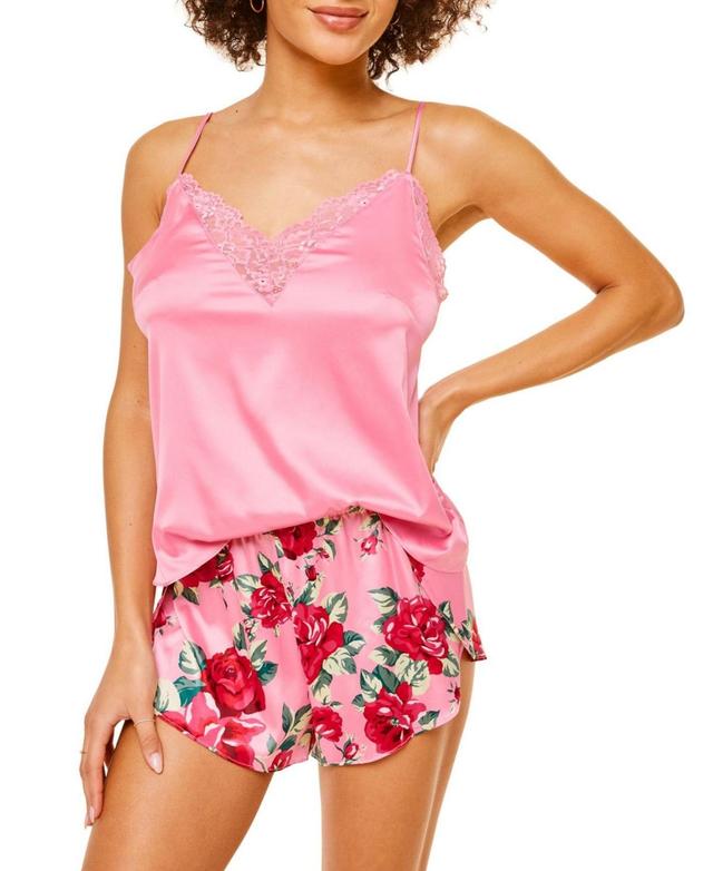 Adore Me Womens Lainey Pajama Camisole & Short Pajama Set Product Image