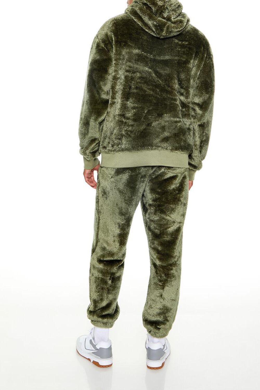 Faux Fur EST84 Patch Joggers | Forever 21 Product Image