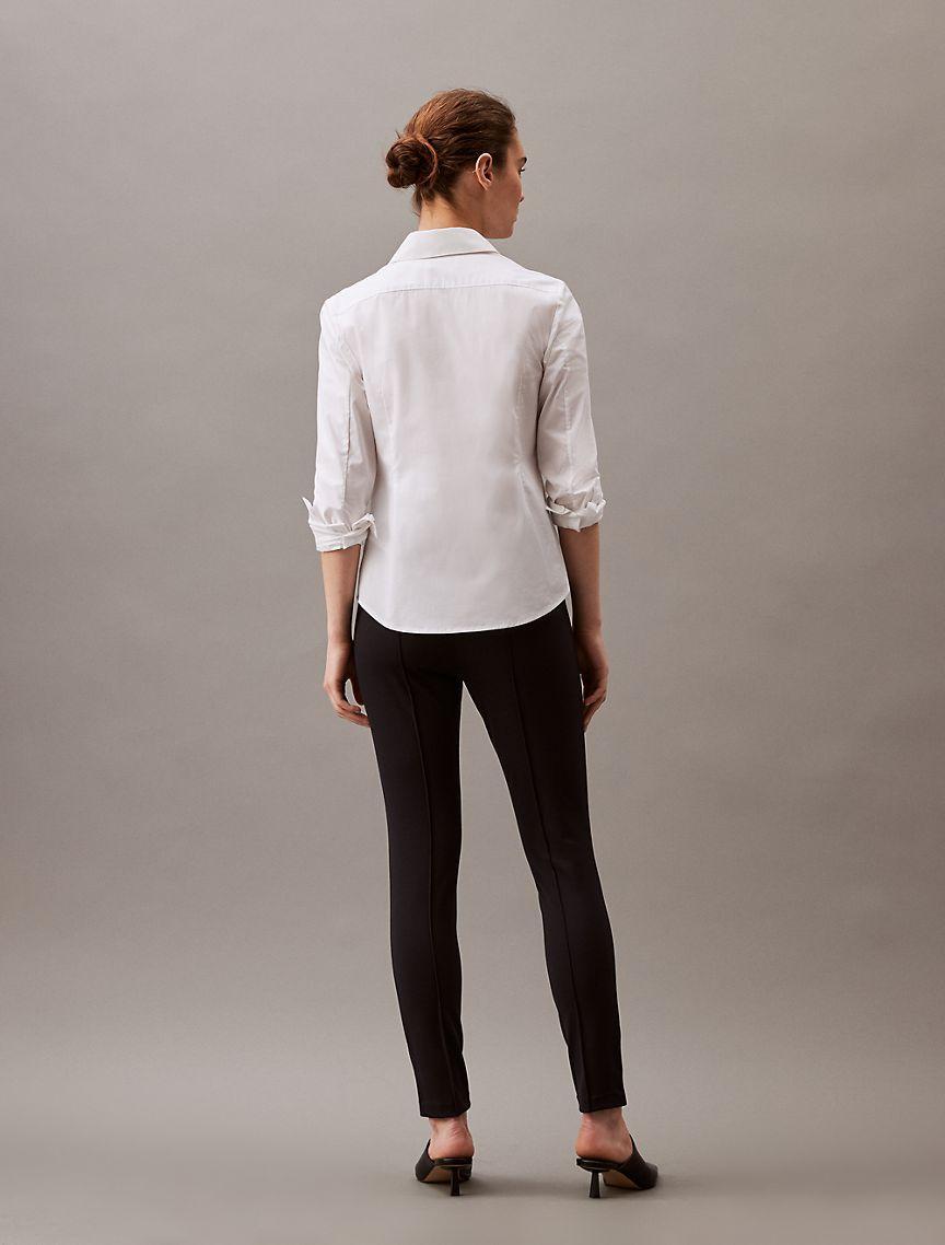 Ponte Skinny Fit Pants Product Image