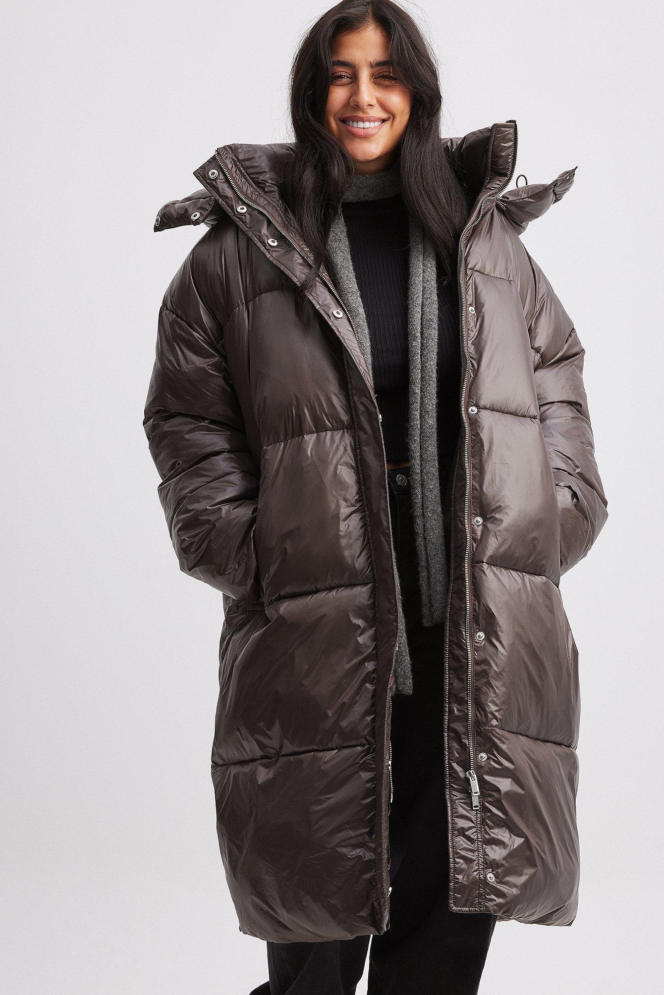 Long Oversized Padded Jacket Product Image