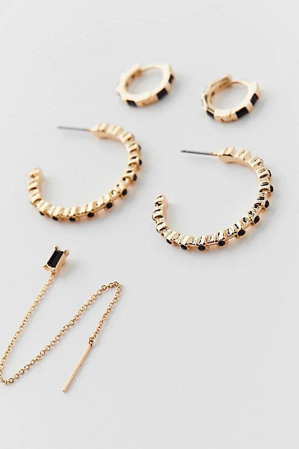 Delicate Rhinestone Earring Set Womens at Urban Outfitters Product Image