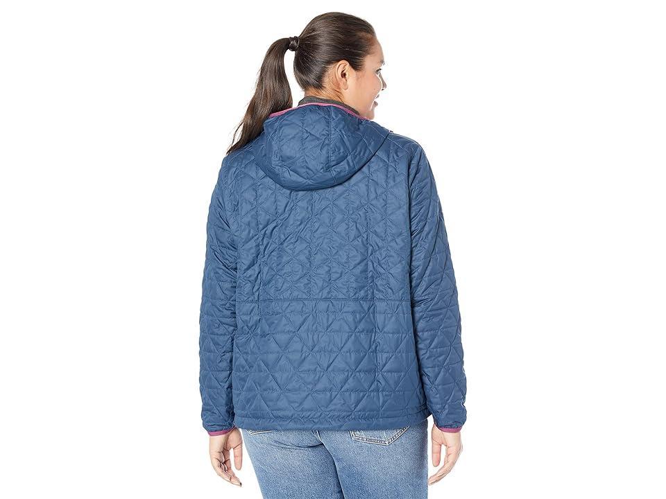 L.L.Bean Plus Size Katahdin Insulated Pullover (Mariner ) Women's Coat Product Image