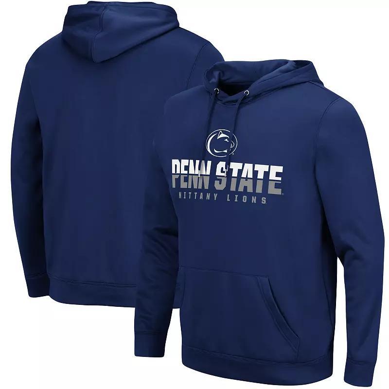 Mens Colosseum Penn State Nittany Lions Lantern Pullover Hoodie Blue Product Image