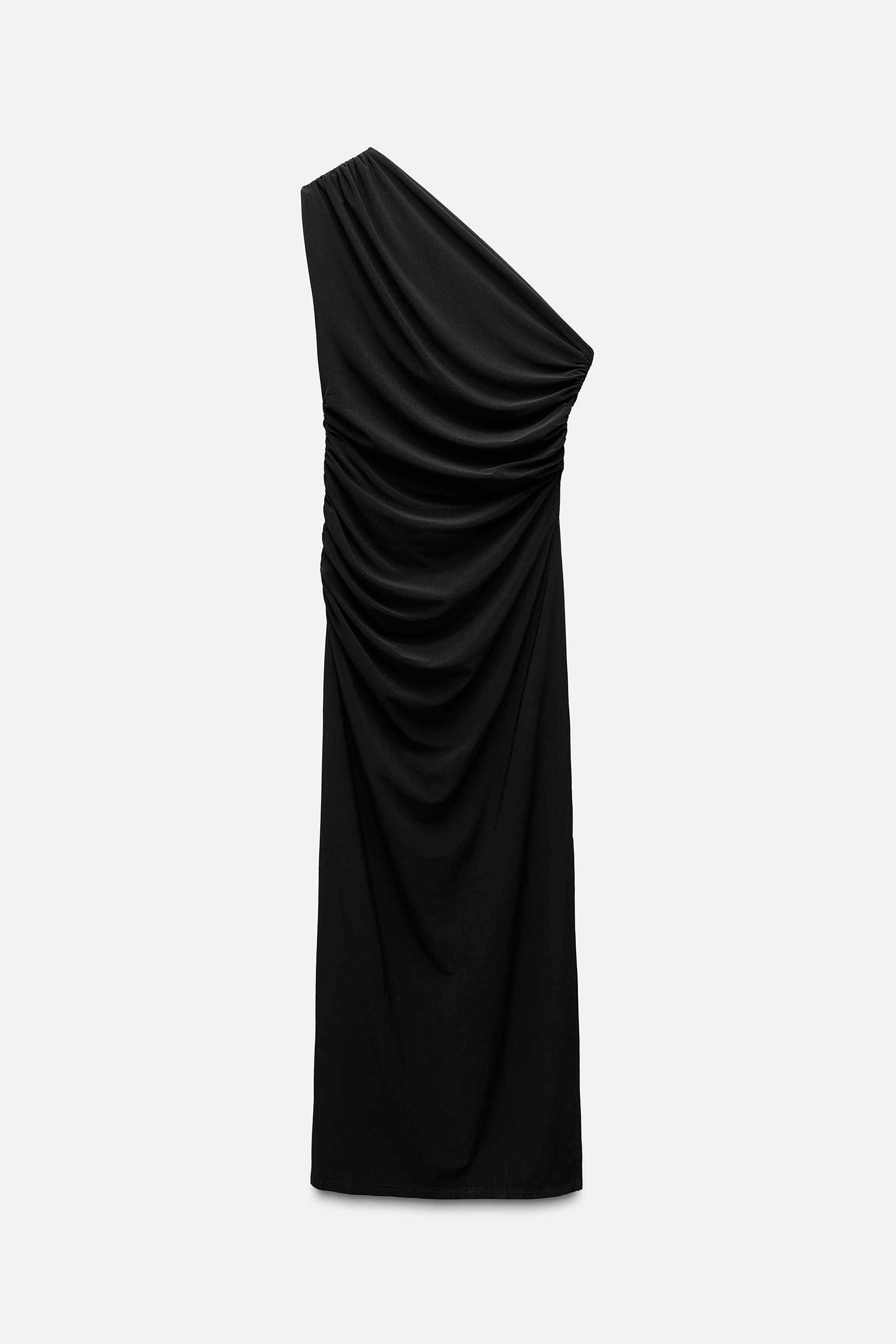 ASYMMETRIC MIDI DRESS Product Image