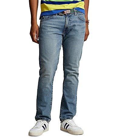 Polo Ralph Lauren Varick Slim Straight Leg Jeans Product Image