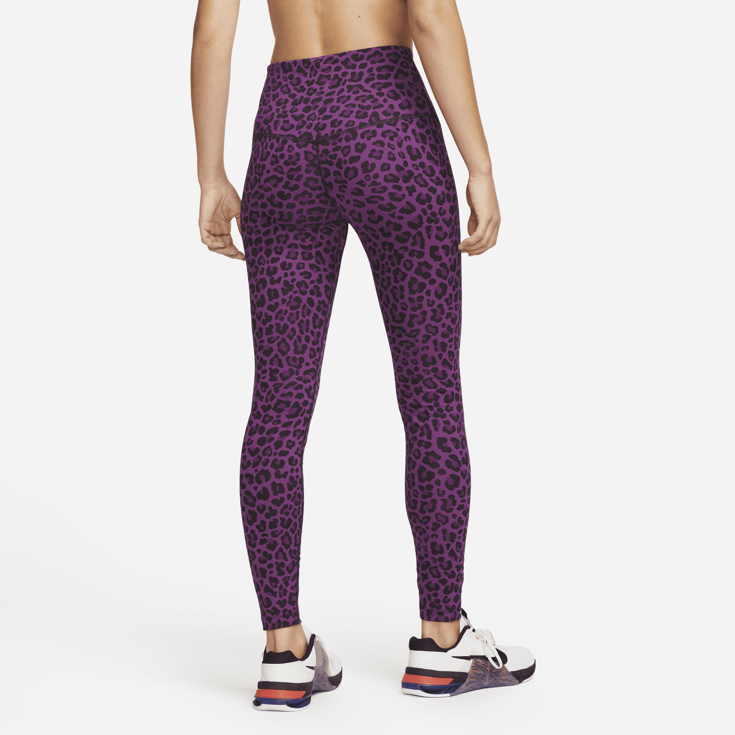 Nike One Women's High-Waisted Printed Leggings Product Image