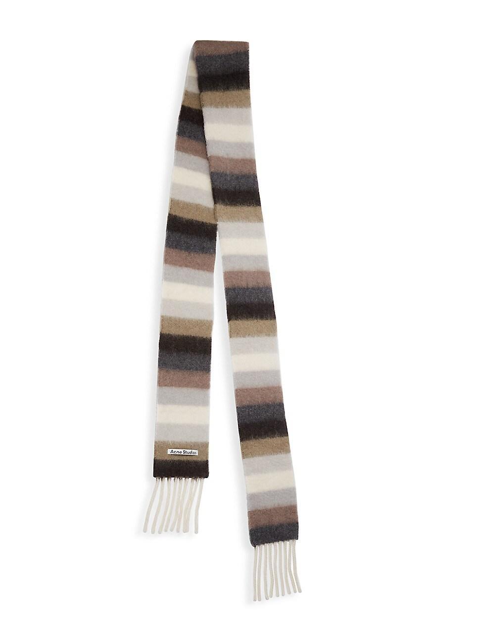 Mens Vesuvio Stripe Alpaca & Wool-Blend Scarf Product Image