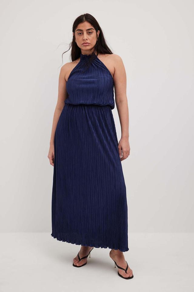 Pleated Flowy Midi Dress Product Image