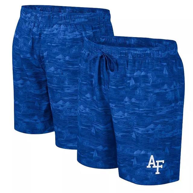 Mens Colosseum Royal Air Force Falcons Ozark Swim Shorts Product Image