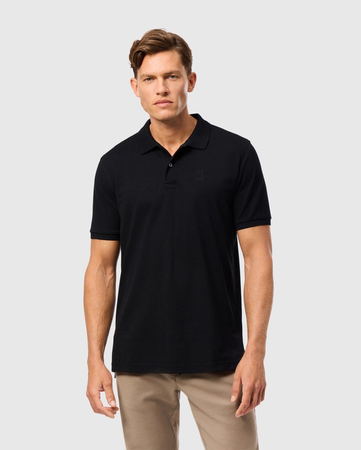 MENS JAMES PREMIUM PIQUE POLO SHIRT - B6K945D200 Male Product Image