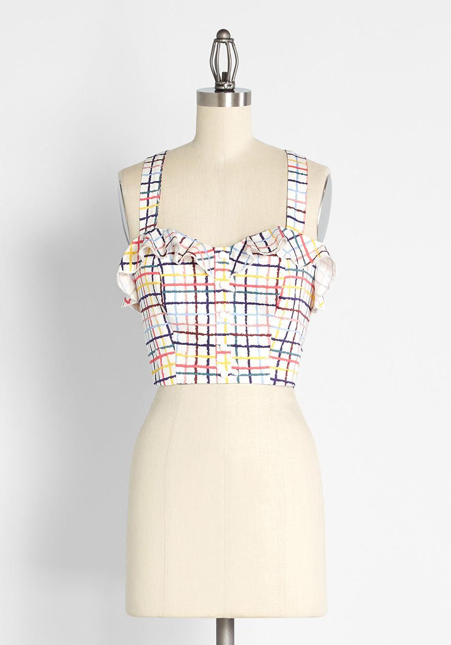 ModCloth x Collectif With Flying Watercolors Tank Top Product Image