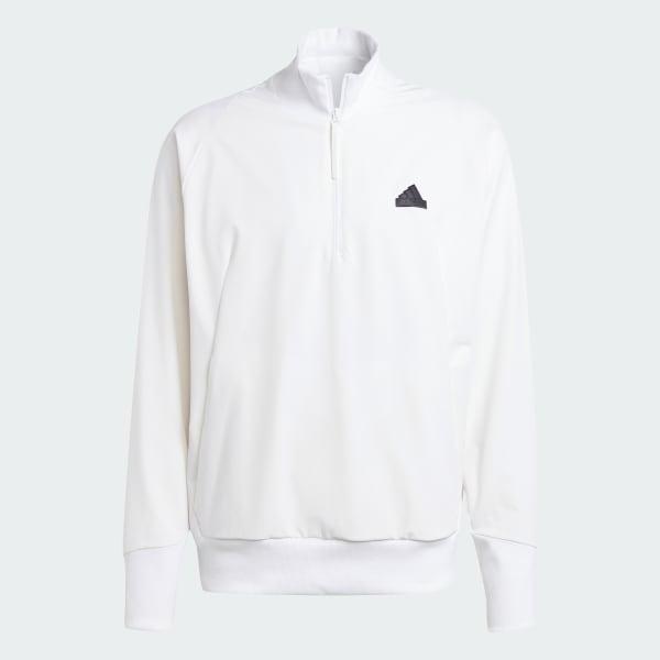 Z.N.E. Woven Quarter-Zip Sweatshirt Product Image