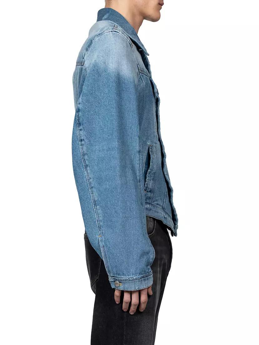 Denim Wrap Jacket Product Image