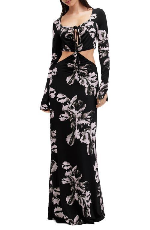 Cynthia Cutout Dress In Monica Black Product Image