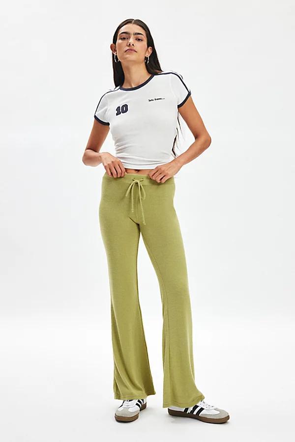 Out From Under Easy Does It Cozy Knit Flare Pant Womens at Urban Outfitters Product Image