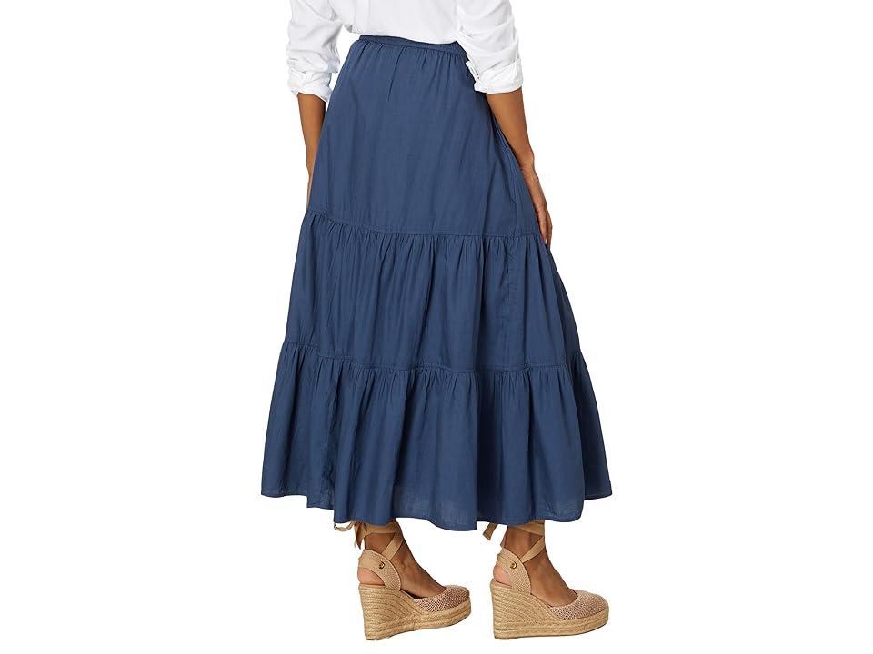 PACT The Sunset Tiered Skirt (French ) Women's Skirt Product Image