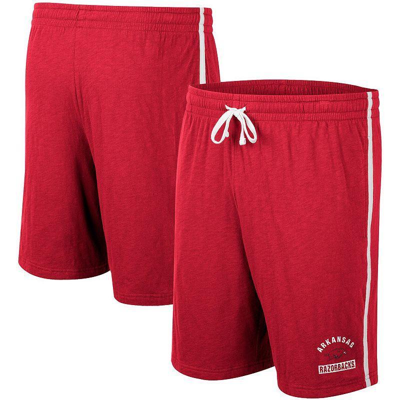 Mens Colosseum Red Maryland Terrapins Thunder Slub Shorts Product Image