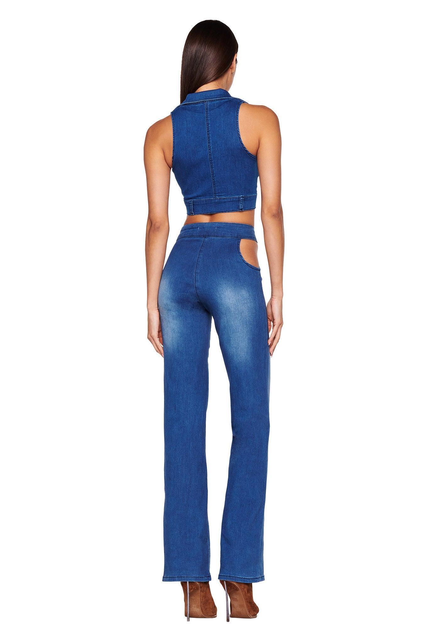 KAYLA PANT - BLUE Product Image