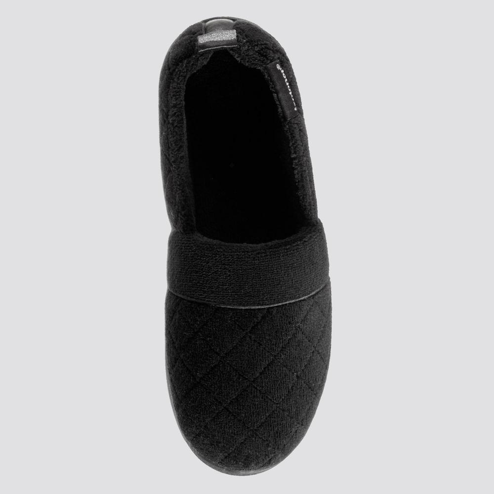 Isotoner Women's Diamond Quilted Microterry Closed-Back Slippers Product Image