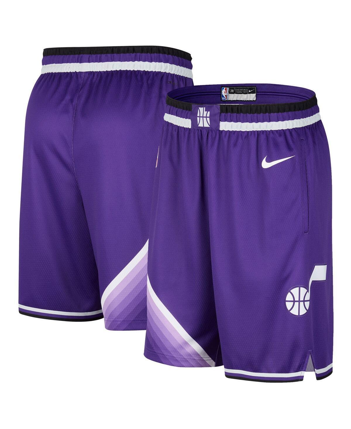 Mens Nike Purple Utah Jazz 2023/24 City Edition Swingman Shorts Product Image