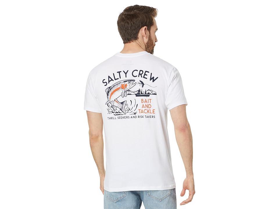 Salty Crew Fly Trap Premium Short Sleeve Tee (Dusty Sage) Men's Clothing Product Image