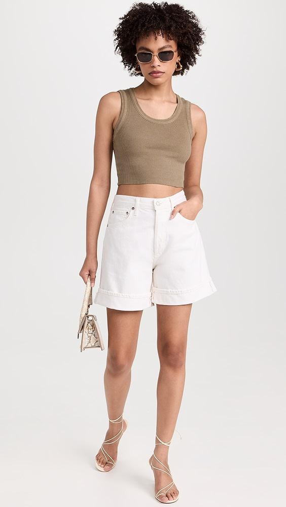 AGOLDE Cropped Poppy Tank | Shopbop Product Image