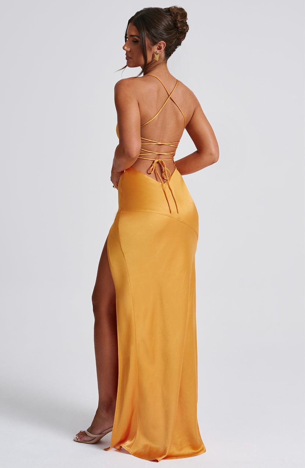 Isobel Maxi Dress - Tangerine Product Image