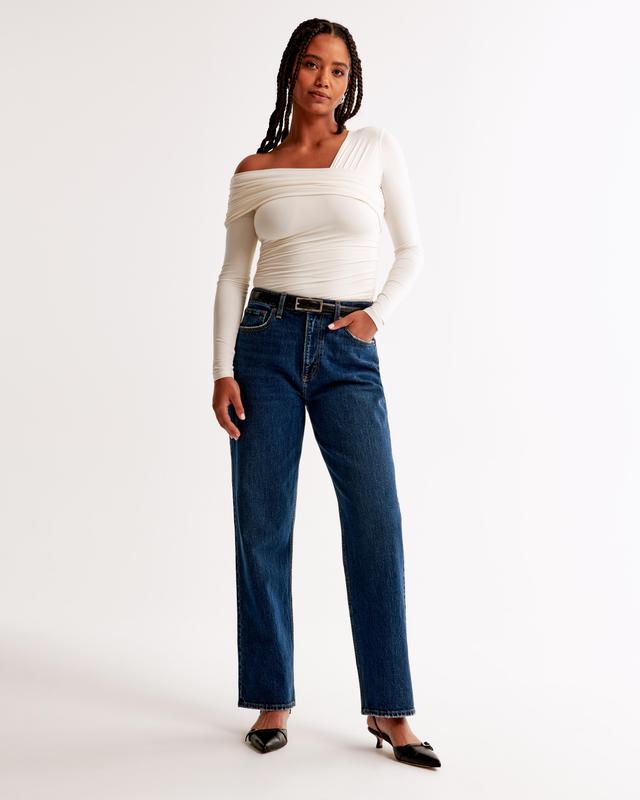 Curve Love High Rise Vintage Straight Jean Product Image