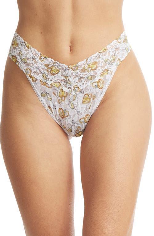 Hanky Panky Print Original Rise Thong Product Image