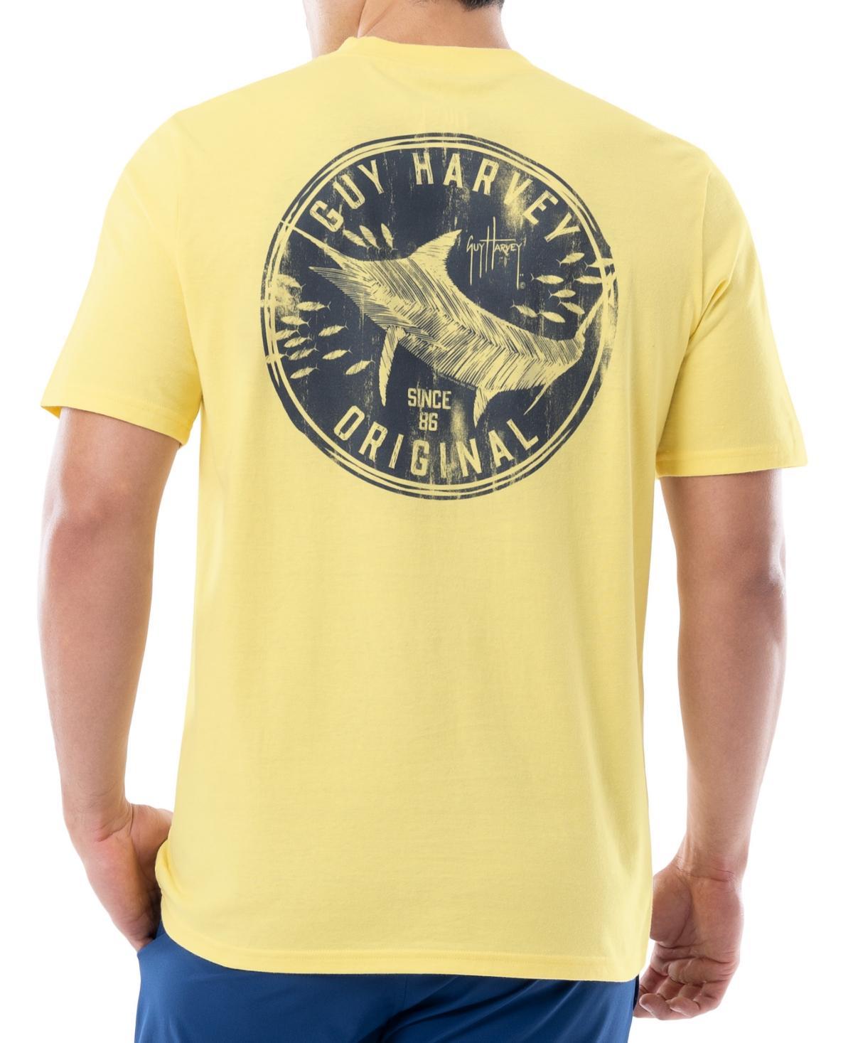 Guy Harvey Mens Short Sleeve Crewneck Graphic Pocket T-Shirt Product Image