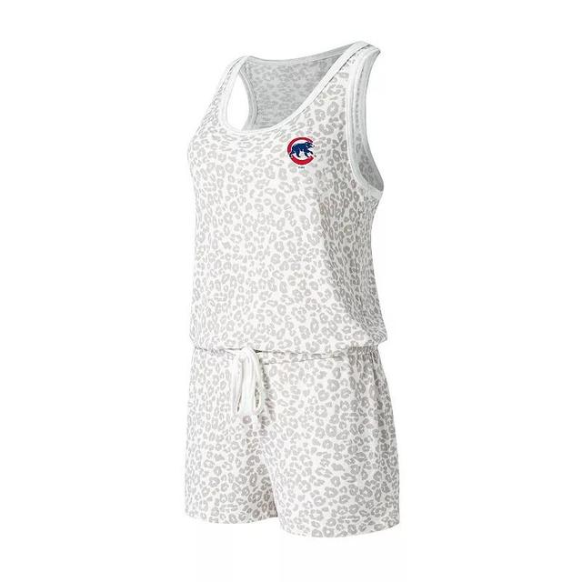 Womens Concepts Sport Cream Houston Astros Montana Hacci Knit Romper Product Image