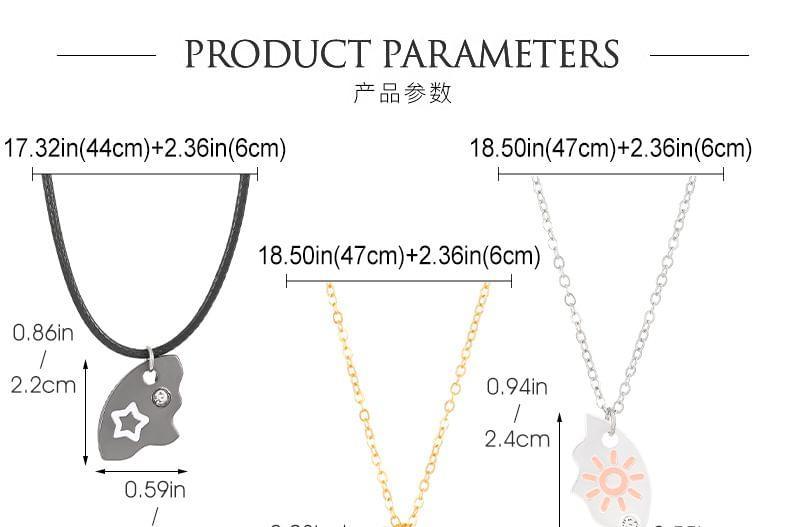 Pendant Necklace Set Product Image