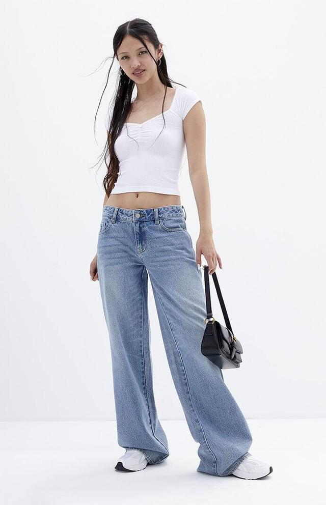 Women's Casey Low Rise Baggy Jeans - Product Image