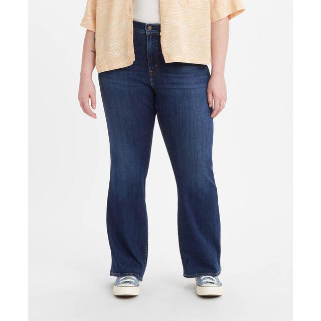 Plus Size Levis 726 High-Rise Flare Jeans, Womens Product Image