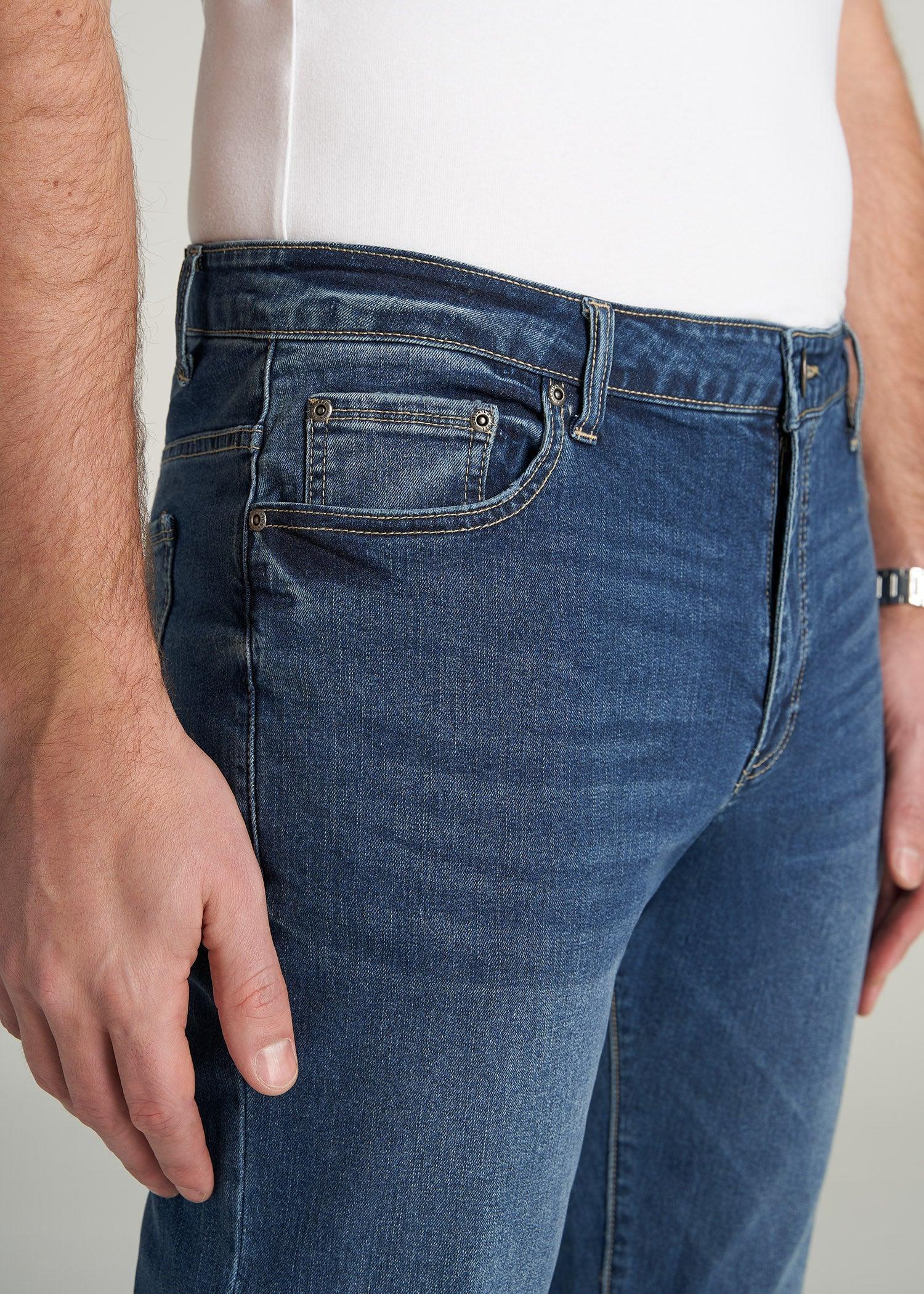 Carman TAPERED Jeans for Tall Men in Signature Fade Male Product Image