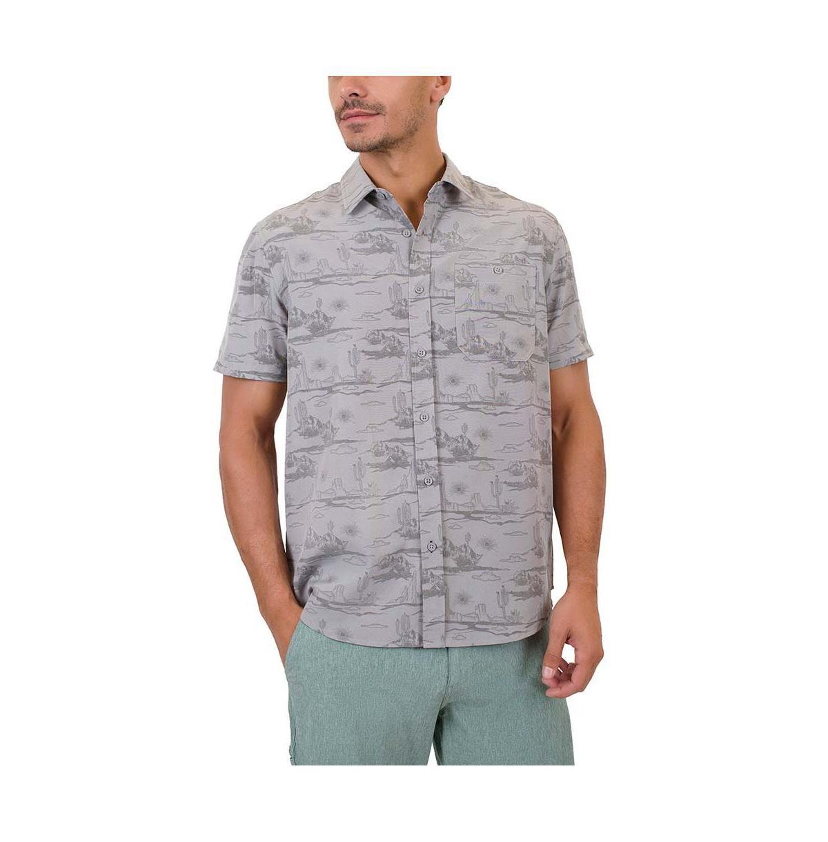 Mountain and Isles Mens One-Pocket Sun Protection Button Down Shirt Product Image