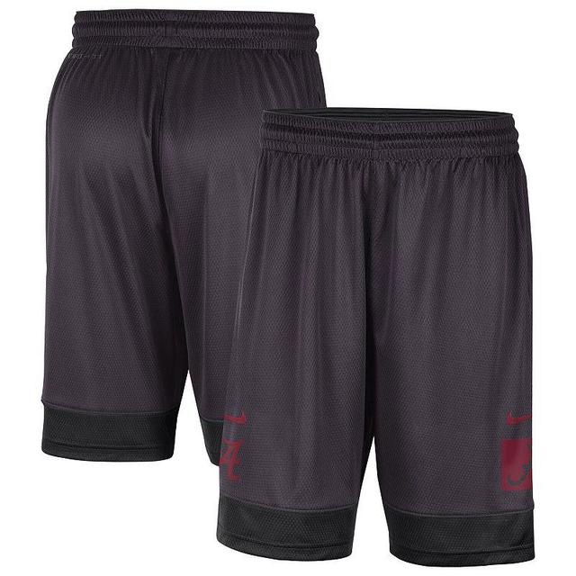 Mens Nike Charcoal Alabama Crimson Tide Performance Fast Break Shorts Product Image