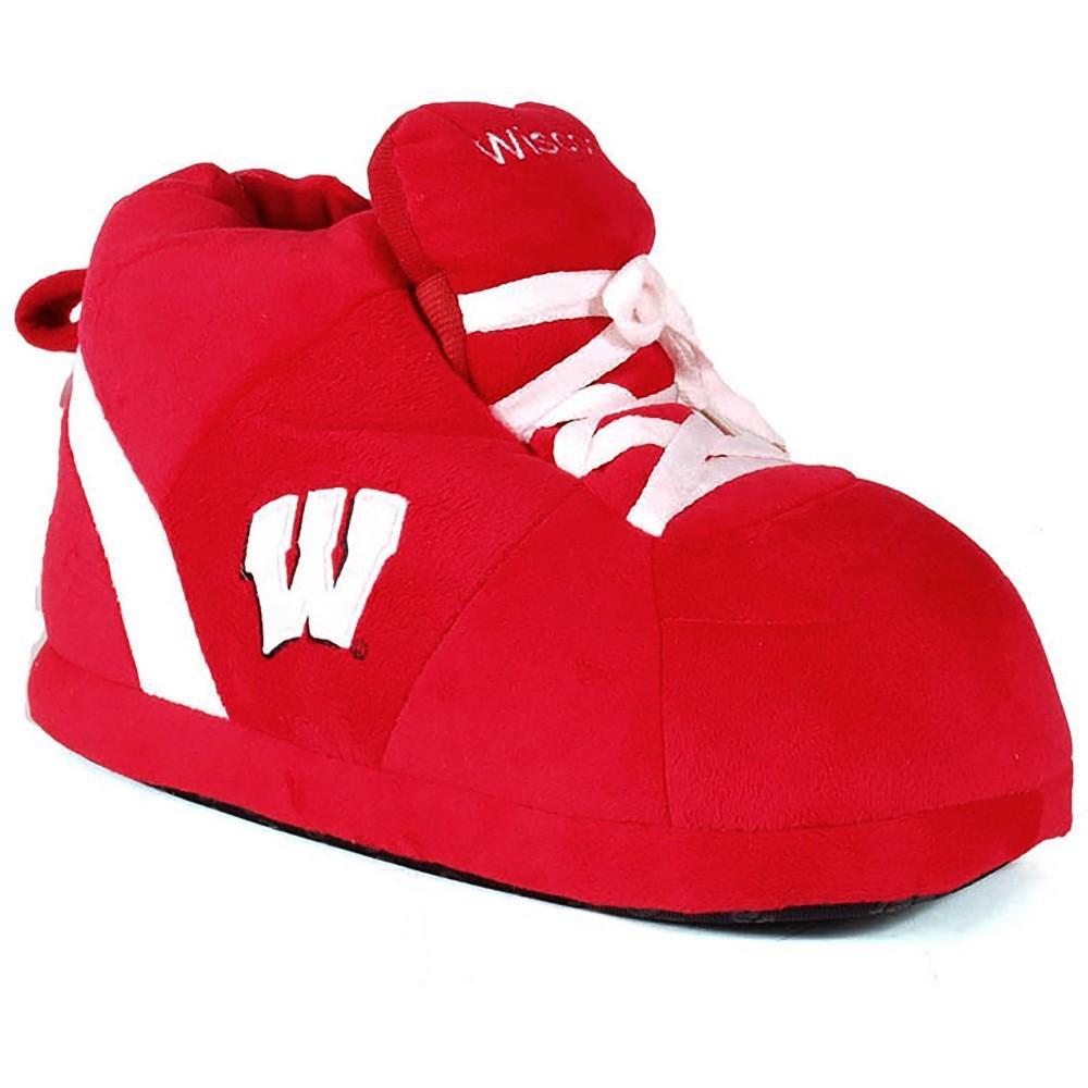 NCAA Wisconsin Badgers Original Comfy Feet Sneaker Slippers Product Image