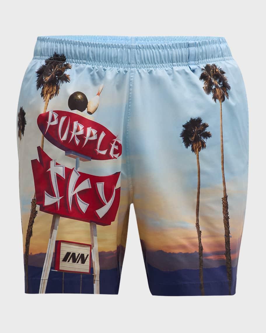 x Blue Sky Inn Men's Printed Pull-On Shorts Product Image