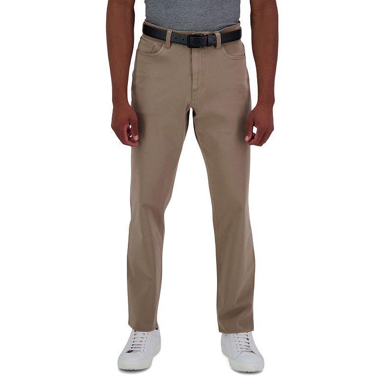 Mens Haggar The Active Series City Flex 5-Pocket Slim-Straight Pants Product Image