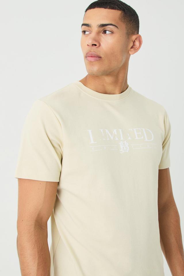 Slim Interlock Limited Edition T-shirt | boohooMAN USA Product Image